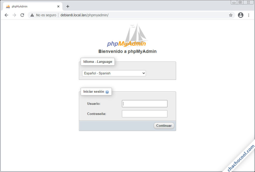 Как обновить phpmyadmin debian