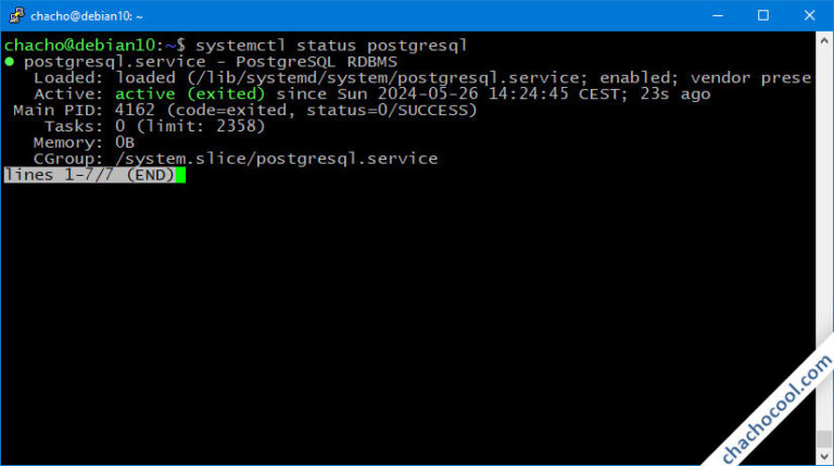 Cómo instalar PostgreSQL en Debian 10 Buster ️ [2024]