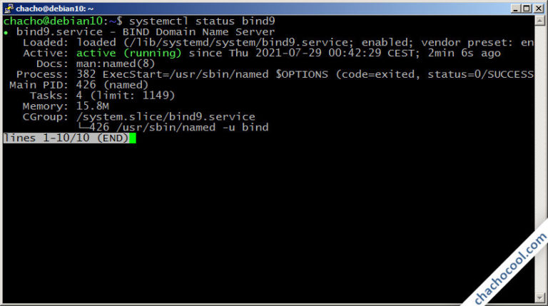 Debian 10 dns настройка