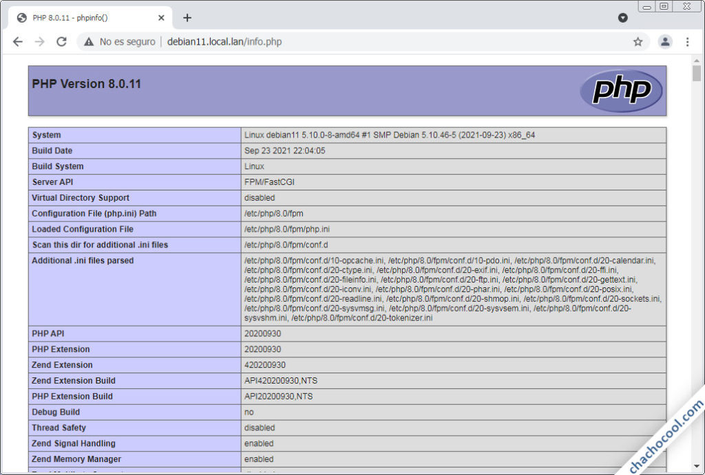 Cómo instalar PHP en Debian 11 Bullseye ️ [2022]