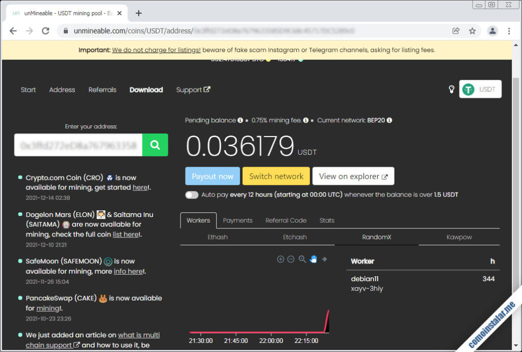 Cómo minar Tether (USDT) en Linux ️ [2022]